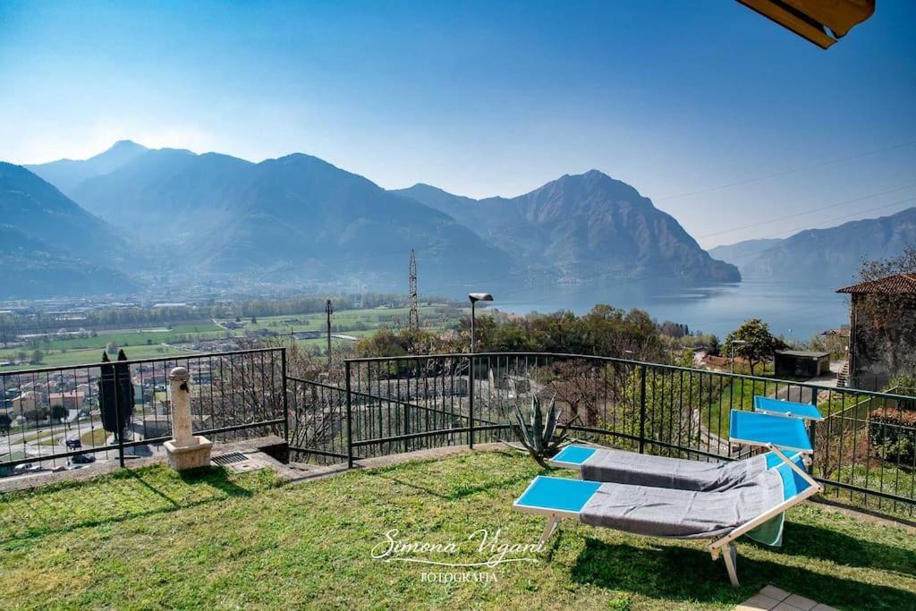 Ferienwohnung Il Giardino Di Laura Costa Volpino Exterior foto